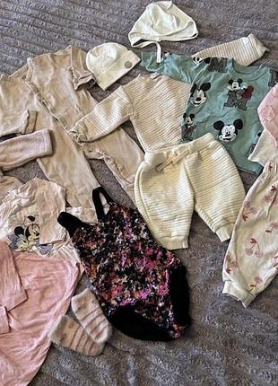 Лот речей на дівчинку від 0-6