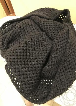Красивий шарф-снуд