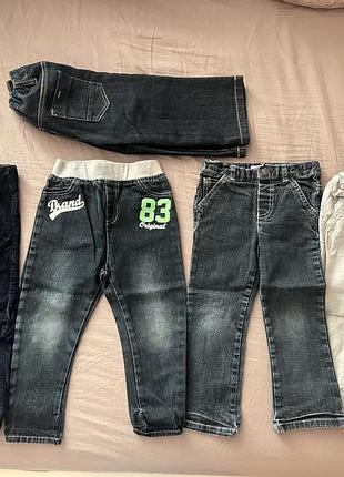 Набір пакет штани, джинси, брюки на 92 см зріст
