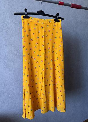Юбка желтая в цветы other stories