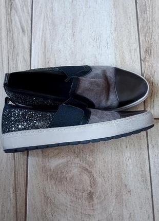 Geox туфлі сліпони жіночі шкіряні