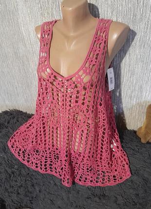 Новая вязаная маечка на бирке16