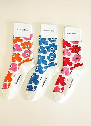 Marimekko хлопковые носки комплект