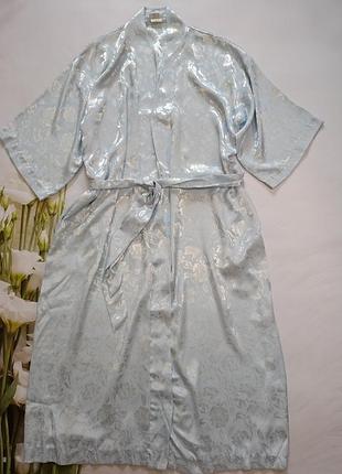 Атласный халат, размер l/xl.