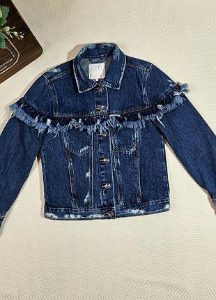 Джинсовка женская от zara xs