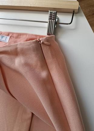 Шорты юбка персикового цвета primark 40 42 l xl4 фото