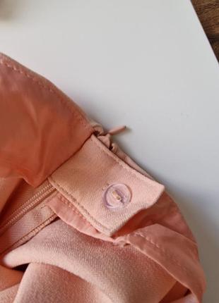 Шорты юбка персикового цвета primark 40 42 l xl5 фото
