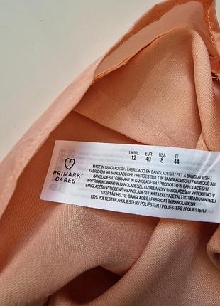 Шорты юбка персикового цвета primark 40 42 l xl7 фото