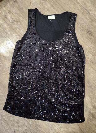 Блуза яркие пайеткие 2