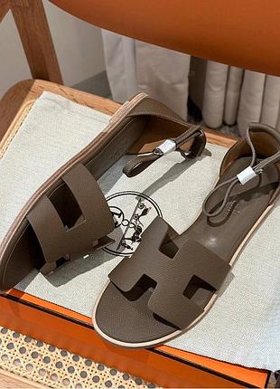 Босоножки сандалии женские кожаные
