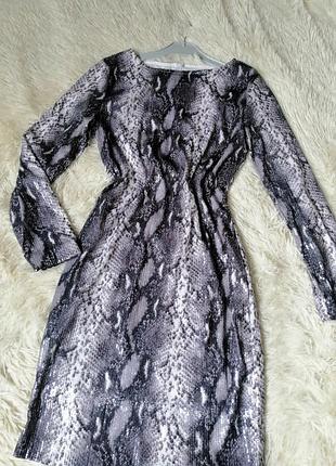 Платье пайетки змея питон 7