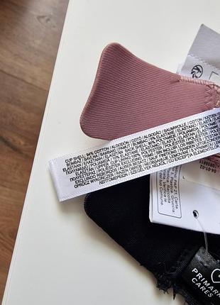 Набор бюст натуральных коттоновых без паралона на косточке primark 75b5 фото