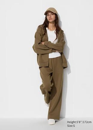 Спортивний костюм uniqlo s оливка