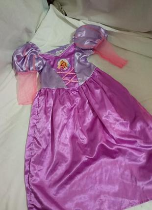 Карнавальный костюм рапунцель на 5-7 лет