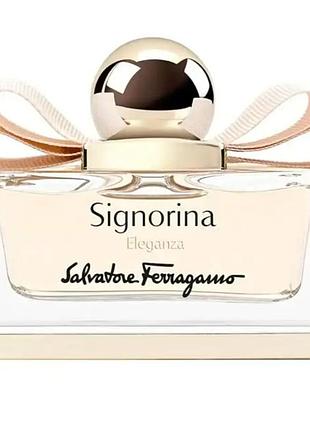 Парфюмированная вода signorina ferragamo