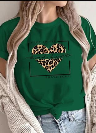 Платье с леопардовым принтом