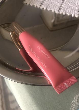 Блиск для губ clarins #01 з маслом 🌰ши та 🥭олією манго