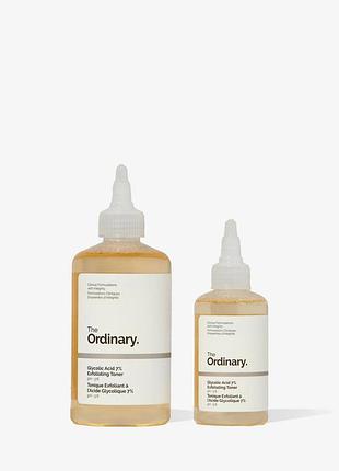 Набір із гліколевою кислотою the ordinary the ordinary 100 ml% exfoliating toner duo