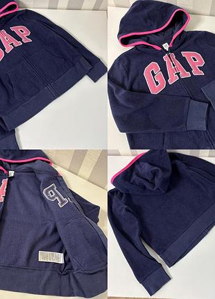 Флисовая кофта gap фирменная 8/9/10 лет. на 128/134/140 рост.