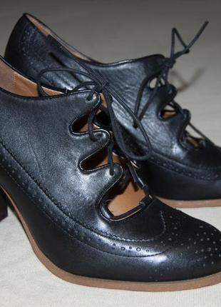 Стильные туфли из натуральной кожи европейского бренда mint &amp; berry1 фото