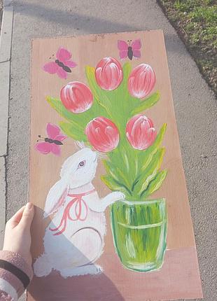 Картина весенне