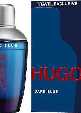 Hugo boss hugo dark blue туалетная вода для мужчин 75 мл оригинал