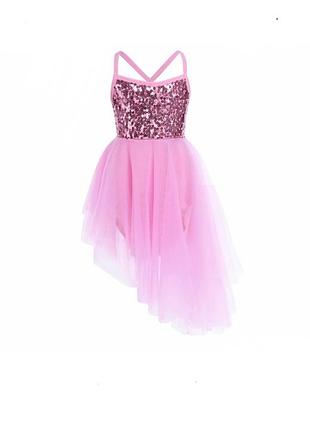 Балетное платье - пачка с пайетками