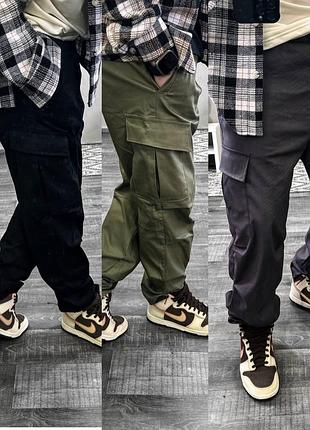 Мужские брюки карго коттоновые s-xxl