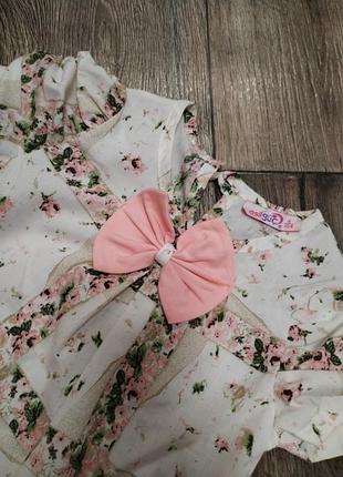 Легка сукня зріст ст 104 см. 3