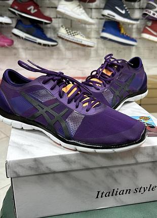 Женские спортивные кроссовки asics gel fit nova для бега по сетке