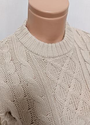 Свитер укороченный женский h&amp;m 36/8/44/s 7