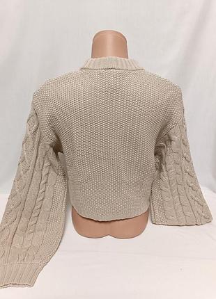 Свитер укороченный женский h&amp;m 36/8/44/s 2