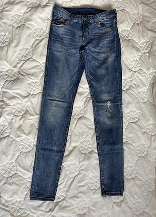 Синие джинсы