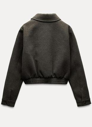 Куртка бомбер zara 4