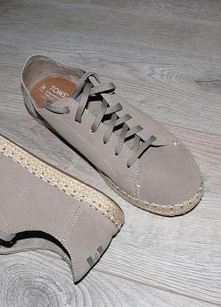 Кеды мокасины toms