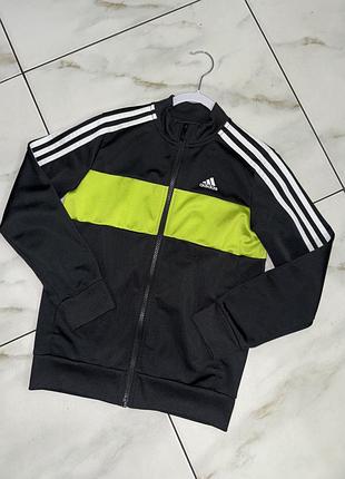 Спортивная кофта олимпийка на молнии adidas 9-10 лет (134-140 см)