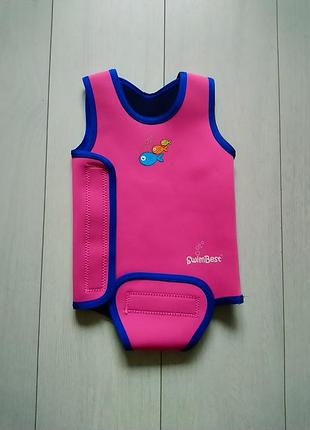 Детский гидрокостюм на липучках swim best