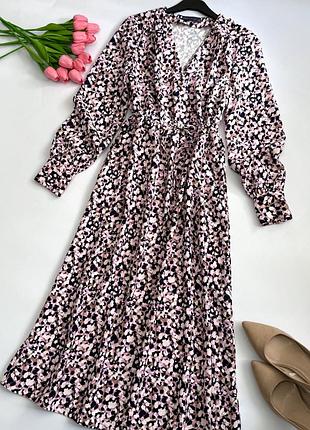 Стильное платье миди m&s