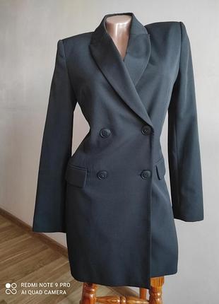 Удлиненный блайзер, блайзер-платье