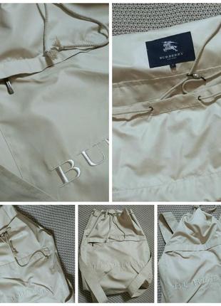 Burberry куртка в рюкзаке легендарного люксового бренда/ винтаж3 фото