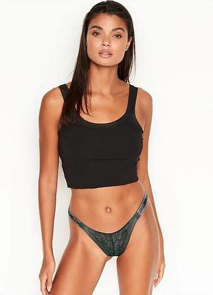 Трусики с камнями victoria's secret