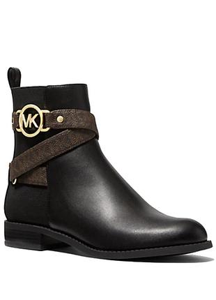 Брэндовые ботинки коричневые michael kors(оригинал из сща)