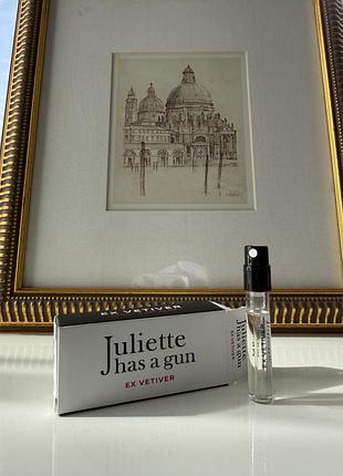 Парфум ex vetiver juliette has a gun пробник оригінал