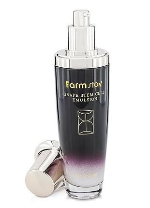 Farmstay grape stem cell emulsion емульсія з фітостовбуровими клітинами винограду