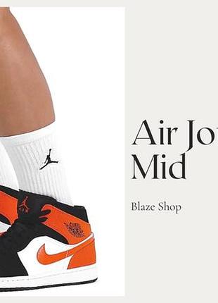 Кроссовки air jordan 1 mid shattered backboard . оригинал 5