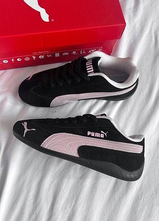 Кеди puma speedcat og 'black mauve mist'
