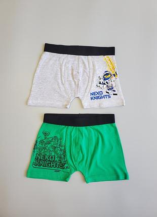 Набор детских трусов-шорт 2 шт для мальчика lego