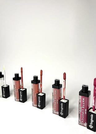 Жидкая матовая помада matte lipstick bogenia