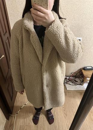 Шубка теди, мягкая