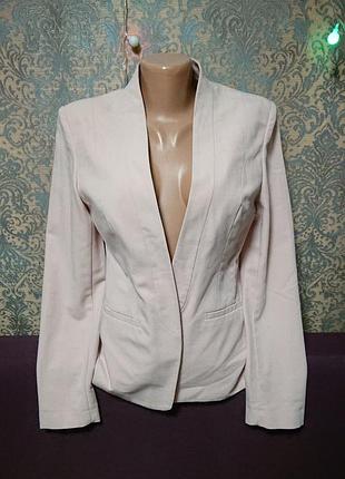 Пиджак розовый р. s/m блейзер